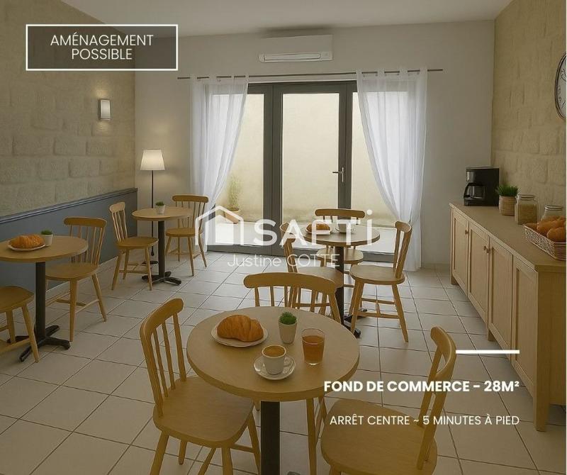 Local commercial - 28 m² - 1 pièce