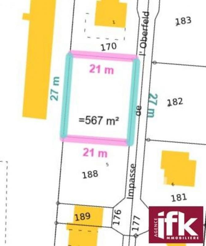 Terrain - 567 m²