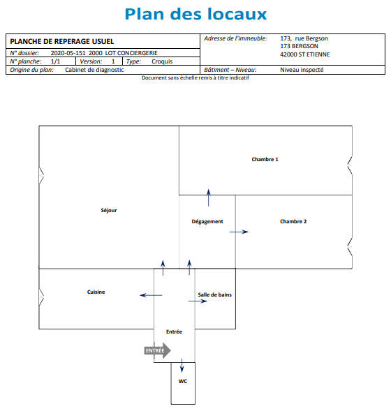 Appartement - 59 m² - 3 pièces