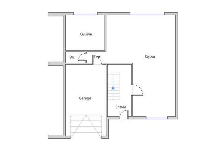 Maison - 86 m² - 4 pièces