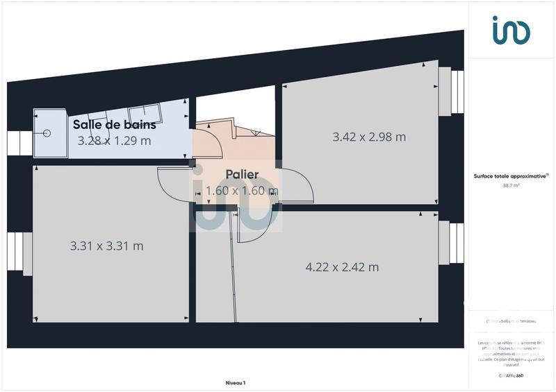 Maison - 76 m² - 4 pièces