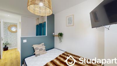 Chambre - 11 m² - 1 pièce