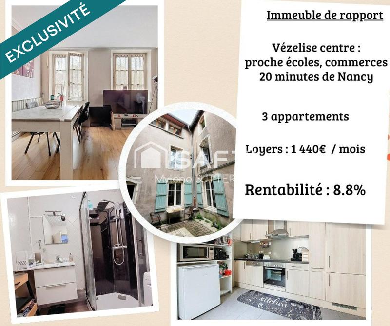 Immeuble - 179 m²