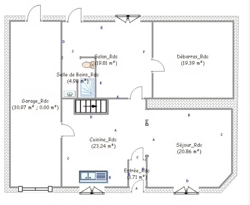 Maison - 210 m² - 7 pièces