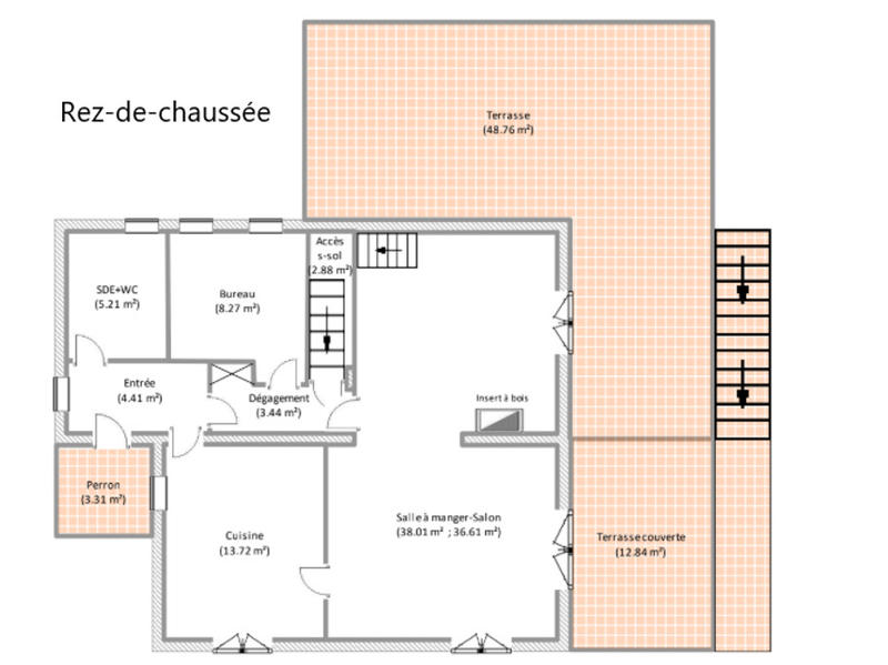 Pavillon - 216 m² - 11 pièces