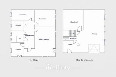 Pavillon - 103 m² - 5 pièces