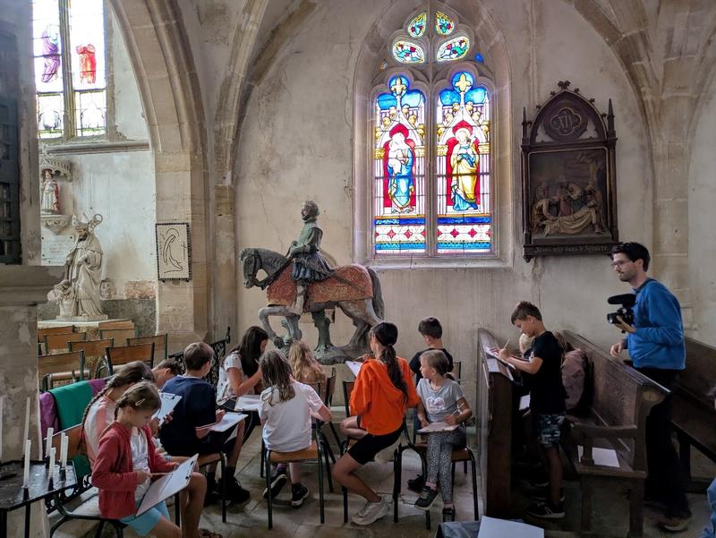 Restitution publique de l'artiste Clément Simon