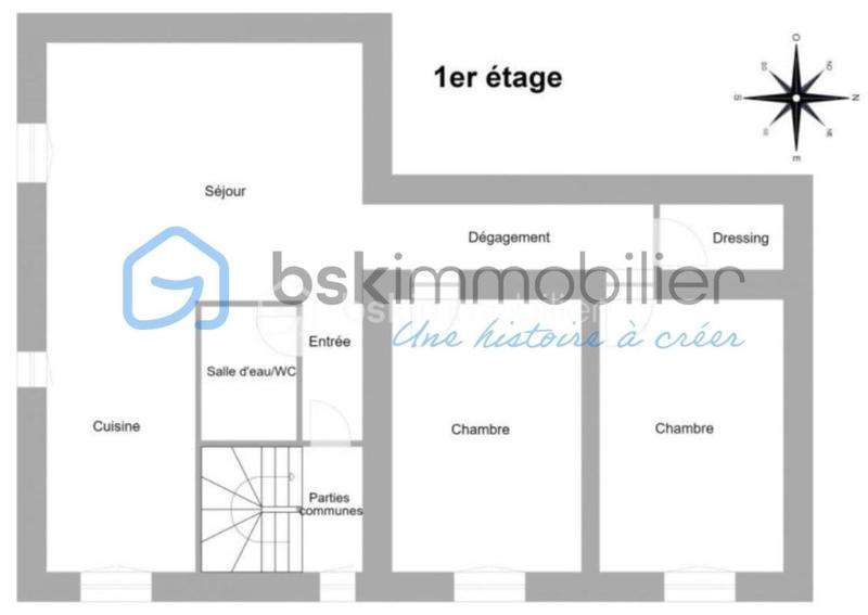 Appartement - 156 m² - 6 pièces