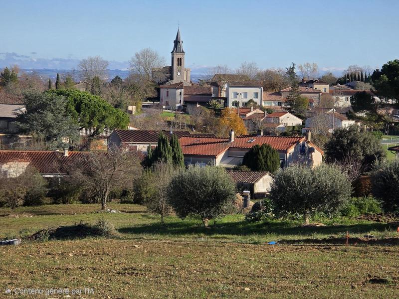 Terrain constructible - 758 m²