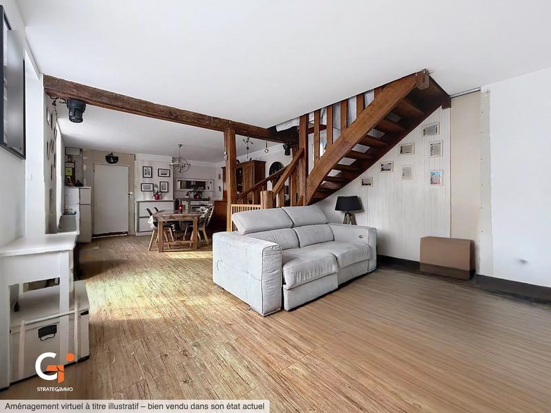 Maison de village - 115 m² - 6 pièces