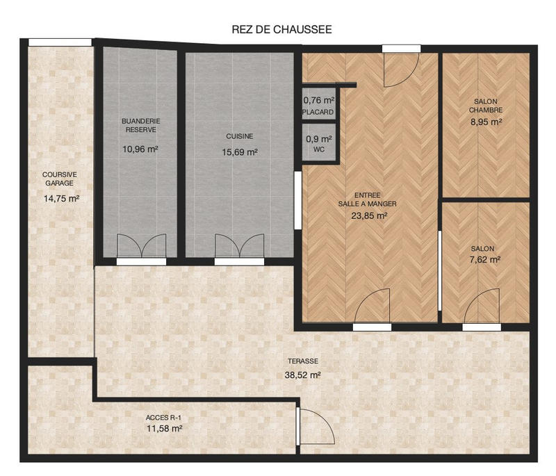 Bastide - 166 m² - 5 pièces