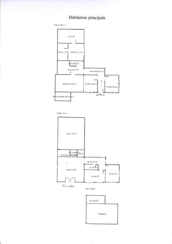 Corps de ferme - 240 m² - 7 pièces