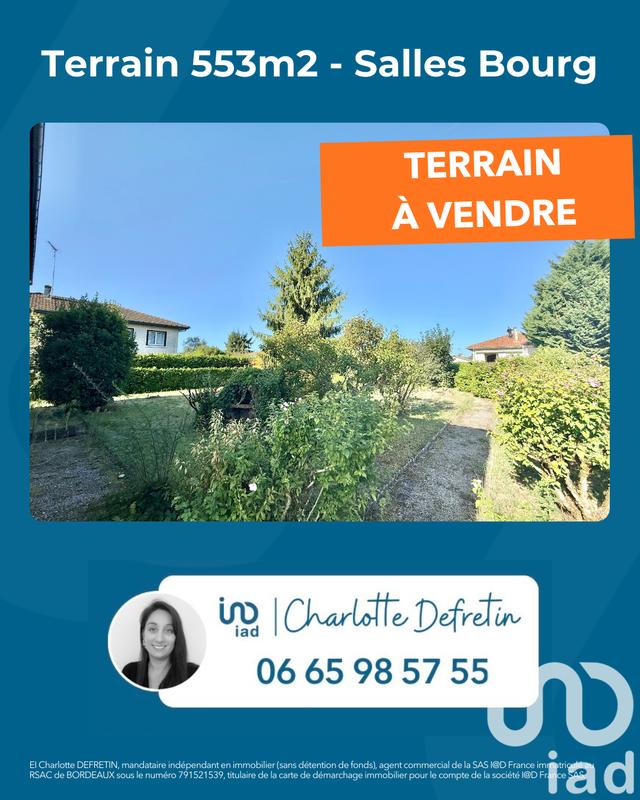 Terrain - 553 m²