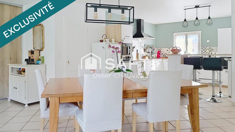 Maison - 122 m² - 5 pièces