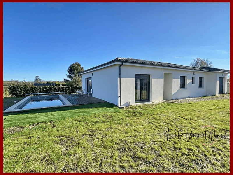 Maison contemporaine - 132 m² - 5 pièces