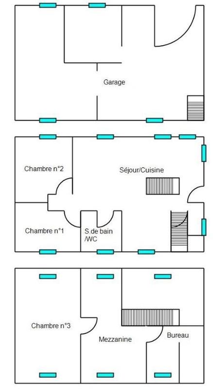 Maison - 97 m² - 6 pièces