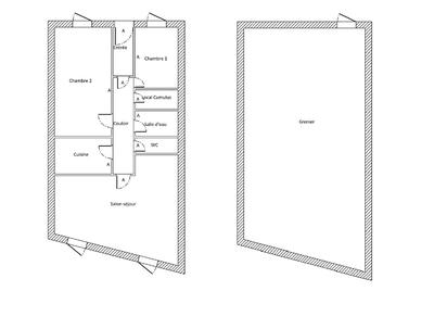 Appartement - 105 m² - 4 pièces