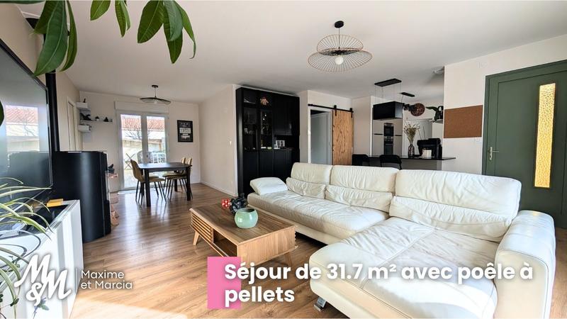Maison - 99 m² - 5 pièces