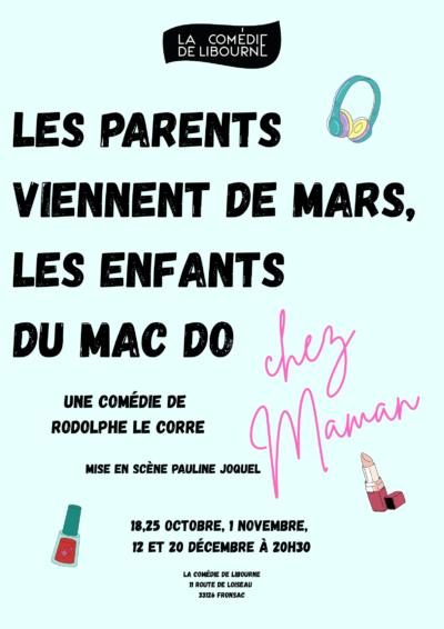 Les parents viennent de mars, les enfants du Mac Do