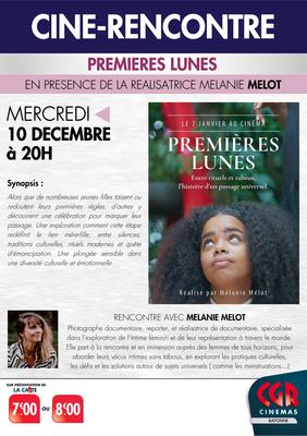 Ciné-Rencontre avec Mélanie Mélot pour son film Premières Lunes