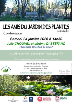 Conférence « l’Arbre en ville : une mission impossible ? »