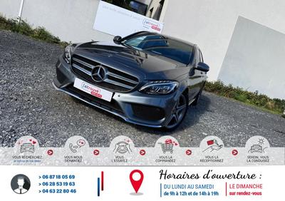 Mercedes c 220 d Amg Line / 9g-Tronic Palette 117 000Km*Moteur à Chaine*Révision Ok complètes chez mercedes*Drive Select *Caméra* Grand Toit Ouvrant en Verre Coulissant*Autoradio Cd/Mp3 (+Commande aux volant) Emplacement Carte Sd Prise Usb I phone Bluetoo