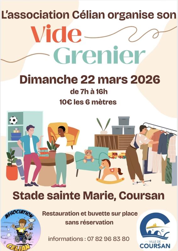 Vide grenier de l'association Célian