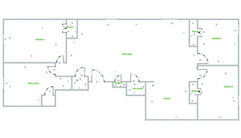 Appartement - 100 m² - 4 pièces