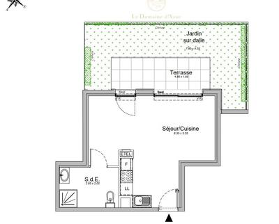 Appartement - 32 m² - 1 pièce