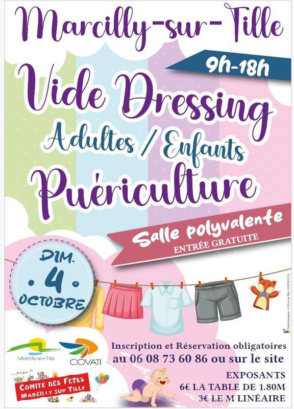 Vide dressing adultes et enfants et puériculture