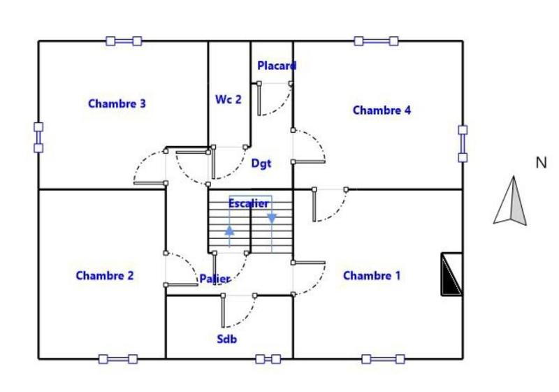 Maison - 117 m² - 8 pièces