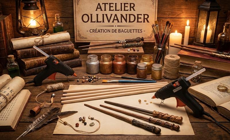 Harry Potter - Créations de baquettes magiques