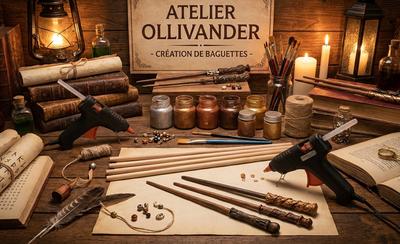 Harry Potter - Créations de baquettes magiques
