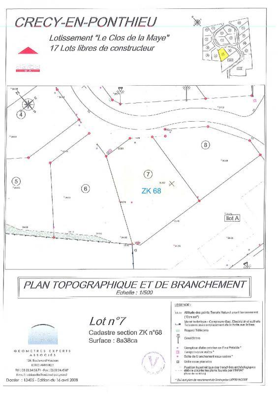 Terrain constructible - 838 m²