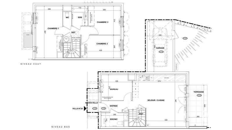Maison - 94 m² - 5 pièces