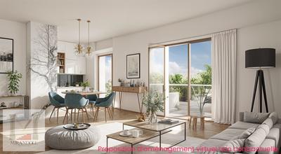 Appartement - 45 m² - 2 pièces