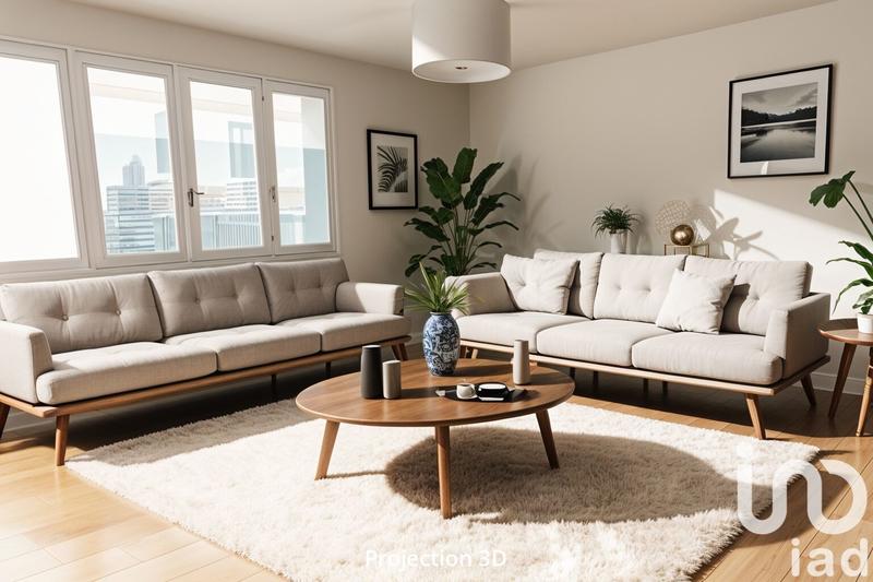 Appartement - 90 m² - 5 pièces