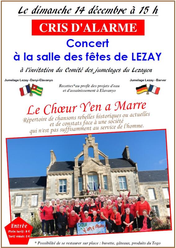 Concert du choeur &quot;Y'en a Marre&quot;