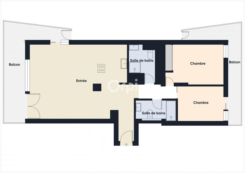 Appartement - 73 m² - 3 pièces