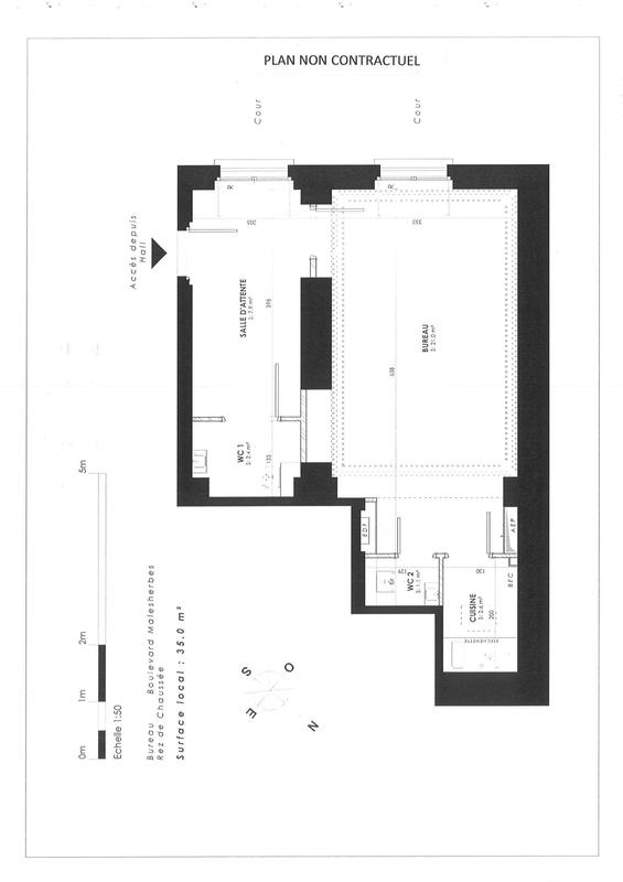 Local d'activités - 35 m² - 2 pièces
