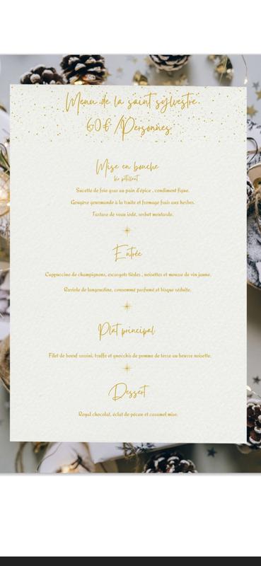 Réveillon de la Saint Sylvestre au Vallaria