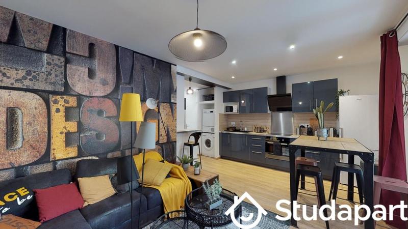 Chambre - 12 m² - 1 pièce