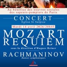 Requiem de Mozart - Concert au bénéfice des oeuvres sociales des sapeurs-pompiers de Paris