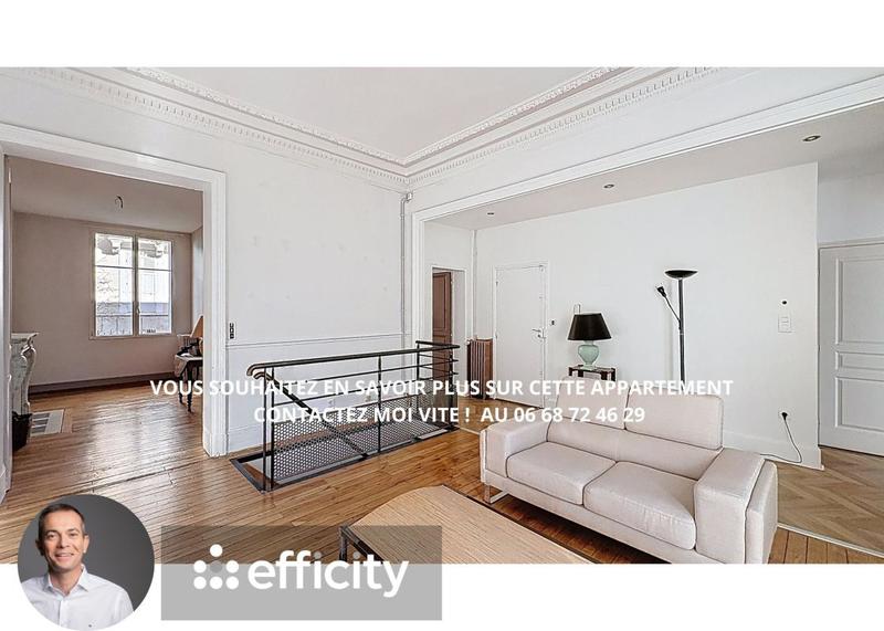 Appartement bourgeois - 103 m² - 4 pièces