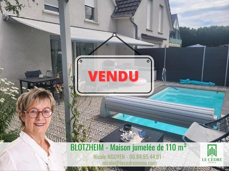 Maison - 110 m² - 5 pièces