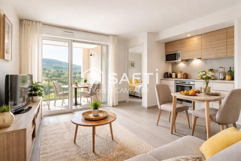 Appartement - 52 m² - 2 pièces