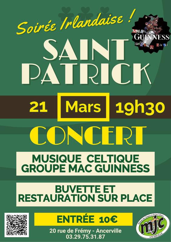 Soirée Saint-Patrick