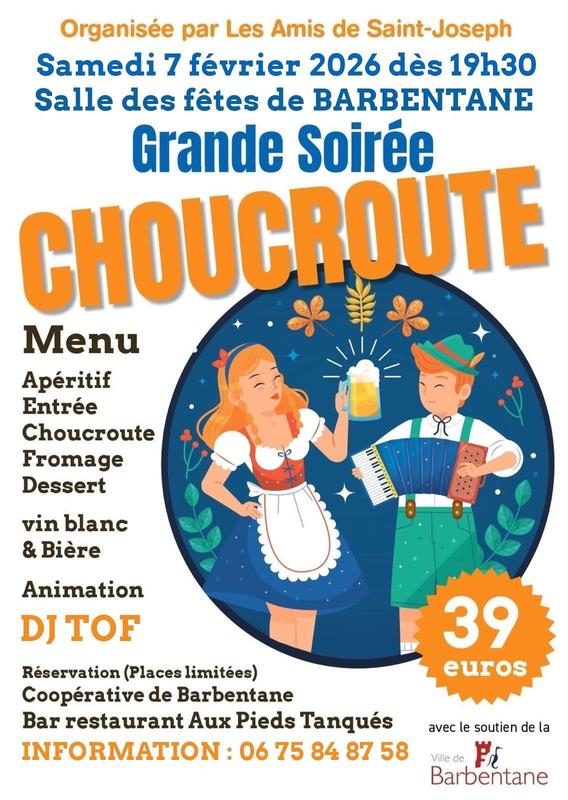 Grande soirée Choucroute