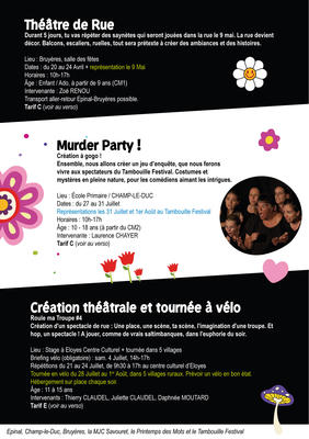 Stage théâtre de rue