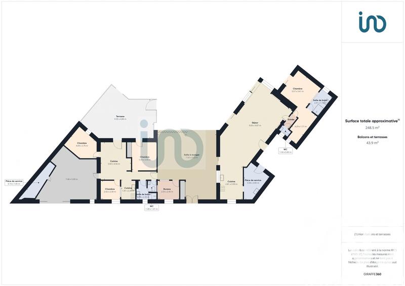 Maison - 220 m² - 5 pièces